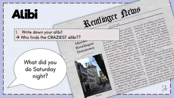 Vorschau - Spiele - E Unterrichtseinstieg: Übung Simple Past "Solve the Crime" - Seite 2
