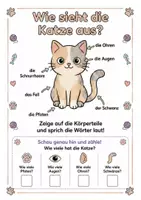 Vorschau - Spiele - Alles rund um die Katze – Wissens- und Mitmachheft (Kita–1. Klasse) - Seite 1