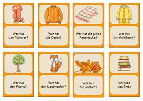 Vorschau - Spiele - Leseschlange zum Thema Herbst - Klasse 2 - Seite 3