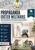 Vorschau - Arbeitsblätter - Erster Weltkrieg | Propaganda Quellen - Deckblatt