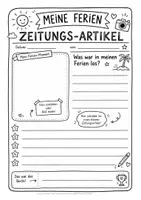 Vorschau - Arbeitsblätter - Sommer Ferienbingo - Seite 3