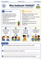 Vorschau - Arbeitsblätter - Vielfalt in unserer Klasse Arbeitsheft Klasse 5 bis 6 Schulstart Unterschiedlichkeit als Stärke - Seite 1