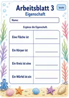 Vorschau - Arbeitsblätter - Flächen und Körper Klasse 3 | Mathematik Klasse 3 | 6 Arbeitsblätter als PDF - Seite 3