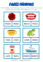 Vista previa - Refuerzo / NEE / Materiales de apoyo - PARES MÍNIMOS - página 1