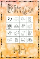 Vorschau - Stationenlernen - Bingo Laut H - Lauterkennung und phonologische Bewusstheit - Buchstabe der Woche - Seite 3