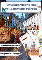 Vorschau - Arbeitsblätter - Unvollkommene und vollkommene Märkte Wirtschaft - Deckblatt