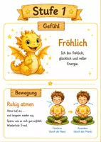 Vorschau - Arbeitsblätter - Gefühlsdrachen Meine Gefühle Wut- Reihe - Seite 2