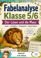 Vorschau - Arbeitsblätter - Fabeln Klasse 5 6 - Deckblatt