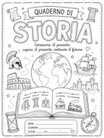 anteprima - Schede informative - Copertina Quaderno di Storia- scuola Primaria - Pagina 1