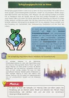 Vorschau - Arbeitsblätter - Schöpfungsgeschichte im Islam: Koran & Allah - Seite 1