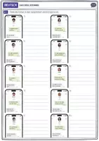 Vorschau - Unterrichtsreihen - Fehlerkorrektur - Chat-Check: Zeitformen / Übung + Lösung - Seite 1