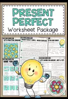 Vorschau - Arbeitsblätter - PRESENT PERFECT - Materialpaket - Seite 1