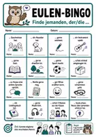 Vorschau - Spiele - Eulen-Bingo: Kennenlernspiel für die Grundschule - Deckblatt