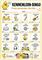 Vorschau - Spiele - Enten-Bingo: Kennenlernspiel für die Grundschule - Deckblatt