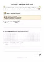 Vorschau - Arbeitsblätter - Lineare Funktionen - Parallele und senkrechte Geraden - Seite 1