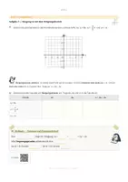 Vorschau - Arbeitsblätter - Lineare Funktionen - Ursprungsgeraden, Geradengleichungen - Klasse 8 - Seite 2