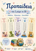 Προεπισκόπηση - Υποστηρικτικό υλικό / Ειδική αγωγή - Αγαπώ την Προπαίδεια (1-10) - Εξώφυλλο