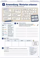 Vorschau - Arbeitsblätter - Basisscreening Grammatik Arbeitsheft Klasse 5 bis 6 Schulstart Satzbau Wortarten und Fachbegriffe - Seite 3