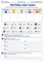 Vorschau - Arbeitsblätter - Basisscreening Englisch Wortschatz Arbeitsheft Klasse 5 bis 6 Schulstart Vorwissen aktivieren - Seite 3