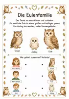Vorschau - Arbeitsblätter - Alles rund um die Eule – Wissens‑ & Mitmachheft (Kindergarten – 1. Klasse) - Seite 2