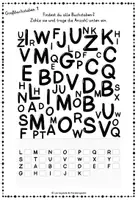 Vorschau - Arbeitsblätter - Buchstaben-Suchrätsel - 6 Arbeitsblätter - Buchstabe der Woche - Seite 2