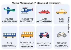 Προεπισκόπηση - Φύλλα εργασίας - Means of Transport - Εξώφυλλο