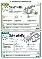 Vorschau - Aufgabenkarten - Sicherheitskarten Technikraum: Regeln für sicheres Arbeiten - Seite 2