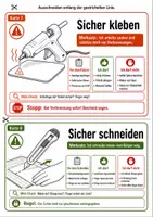 Vorschau - Aufgabenkarten - Sicherheitskarten Technikraum: Regeln für sicheres Arbeiten - Seite 3