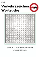 Vorschau - Spiele - Wortsuchspiel/Wortsuche/Suchsel Verkehrsschilder / Verkehrszeichen (Grundschule) - 4 Varianten - Seite 2