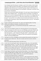 Vorschau - Arbeitsblätter - Lesespurgeschichte Klasse 3/4: Die Reise ins Mittelalter - Seite 1
