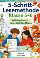 Vorschau - Arbeitsblätter - Lesen Deutsch Klasse 5 6 - Deckblatt