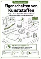 Vorschau - Arbeitsblätter - Eigenschaften von Kunststoffen im Technikunterricht - Deckblatt
