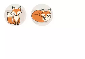 Vorschau - Stationenlernen - Gruppentisch-Aufsteller Fuchs | Schilder für Stationenarbeit Fuchsklasse - Seite 2