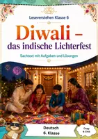Vorschau - Arbeitsblätter - Lesen Deutsch Klasse 6 - Deckblatt