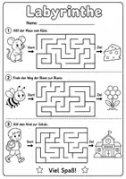 Vorschau - Arbeitsblätter - Labyrinth - Klasse 12 - Seite 1