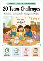 Vorschau - Spiele - Aktiver Schulstart: Rallye, Bewegungsspiele & Team-Challenges - Deckblatt