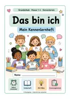 Vorschau - Arbeitsblätter - Das bin ich: Kennenlernheft für die Grundschule - Deckblatt