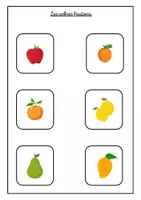 Aperçu - Apprentissages en autonomie - Les fruits - Page 3