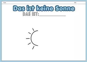 Vorschau - Mal- und Bastelvorlagen - Das ist kein....- 20 kreative Weitermalbilder | 5.-7. Klasse, Kunst, Vertretung - Seite 3