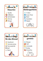 Vorschau - Stundenentwürfe - Gib mir 5 – 30 Sprechkarten für DaZ | Wortschatztraining | Sprachförderung Grundschule - Seite 2