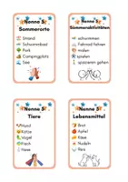 Vorschau - Stundenentwürfe - Gib mir 5 – 30 Sprechkarten für DaZ | Wortschatztraining | Sprachförderung Grundschule - Seite 3