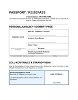 Vorschau - Anderer Materialtyp - Schatzkarte und Reisepass als Lernlandkarte Ma Kl.3 - Seite 1