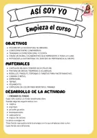Vista previa - Unidades / Secuencias / Situaciones de Aprendizaje - DINÁMICA PARA EMPEZAR EL CURSO: ASÍ SOY YO - página 3