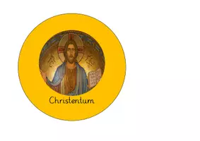 Vorschau - Präsentationen/Tafelbilder - Legekreis Christentum - Deckblatt