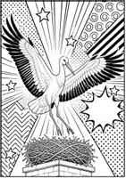 Vorschau - Mal- und Bastelvorlagen - Polen – POP Art Ausmalbilder | 15 kreative Malvorlagen - Seite 2