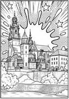Vorschau - Mal- und Bastelvorlagen - Polen – POP Art Ausmalbilder | 15 kreative Malvorlagen - Seite 3