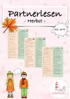 Vorschau - Spiele - Partnerlesen/ Dialoglesen Leseflüssigkeit Leseförderung wachsendes Materialpaket Klasse 3/4 - Seite 1