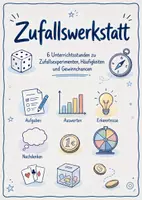 Vorschau - Unterrichtsreihen - Zufallswerkstatt - Mathe - 8. Klasse - Deckblatt