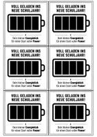 Vorschau - Bildkarten - Geschenk Schulstart Traubenzucker - Seite 1