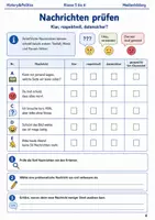 Vorschau - Arbeitsblätter - Klassenchat fair und sicher nutzen Arbeitsheft Klasse 5 bis 6 Schulstart digitale Kommunikation stärken - Seite 3
